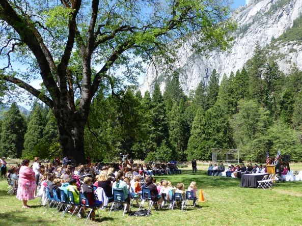 Students gather for Law Day Yosemite 2014